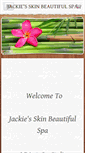 Mobile Screenshot of jackiesskinbeautiful.com